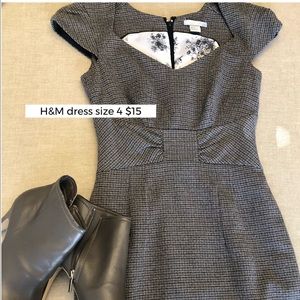 H&M dress. Size S Victoria secret heels. Size 7.
